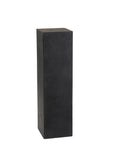 J-Line Klei platenzuil Medium | Zwart | H. 101.5 cm