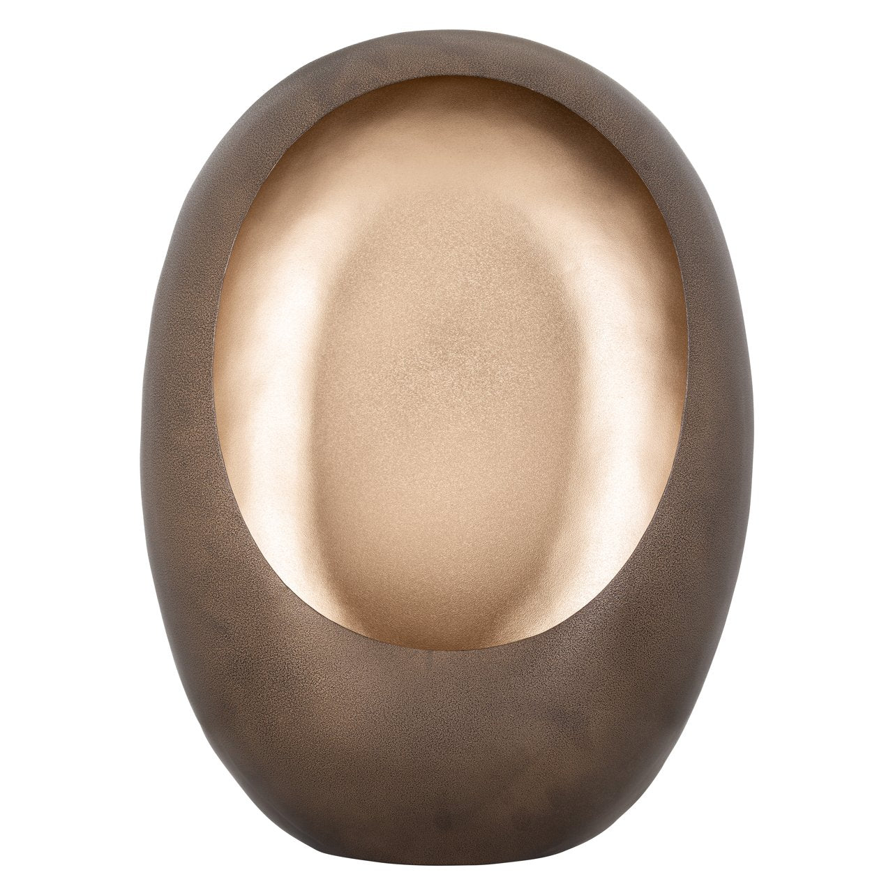 Kaarsenhouder in Brons en Goud - groot | Xemm | H. 60 cm
