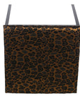 Sgabello “Wild" leopardo | Cuscino incluso H.52 cm