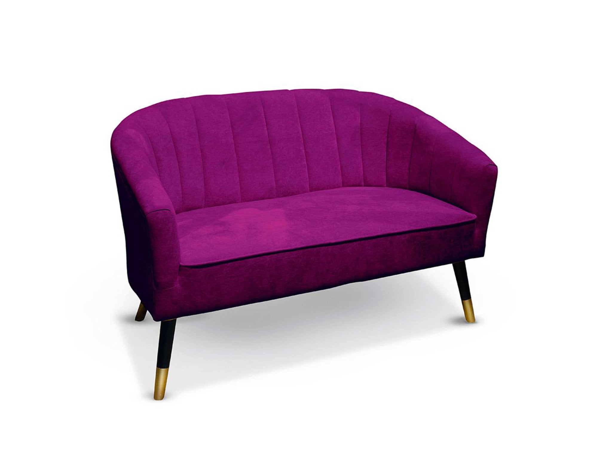 &#39;- Lounge bank / Sofa “Fiore&quot; | 2 zits bank Paars - Esentimo