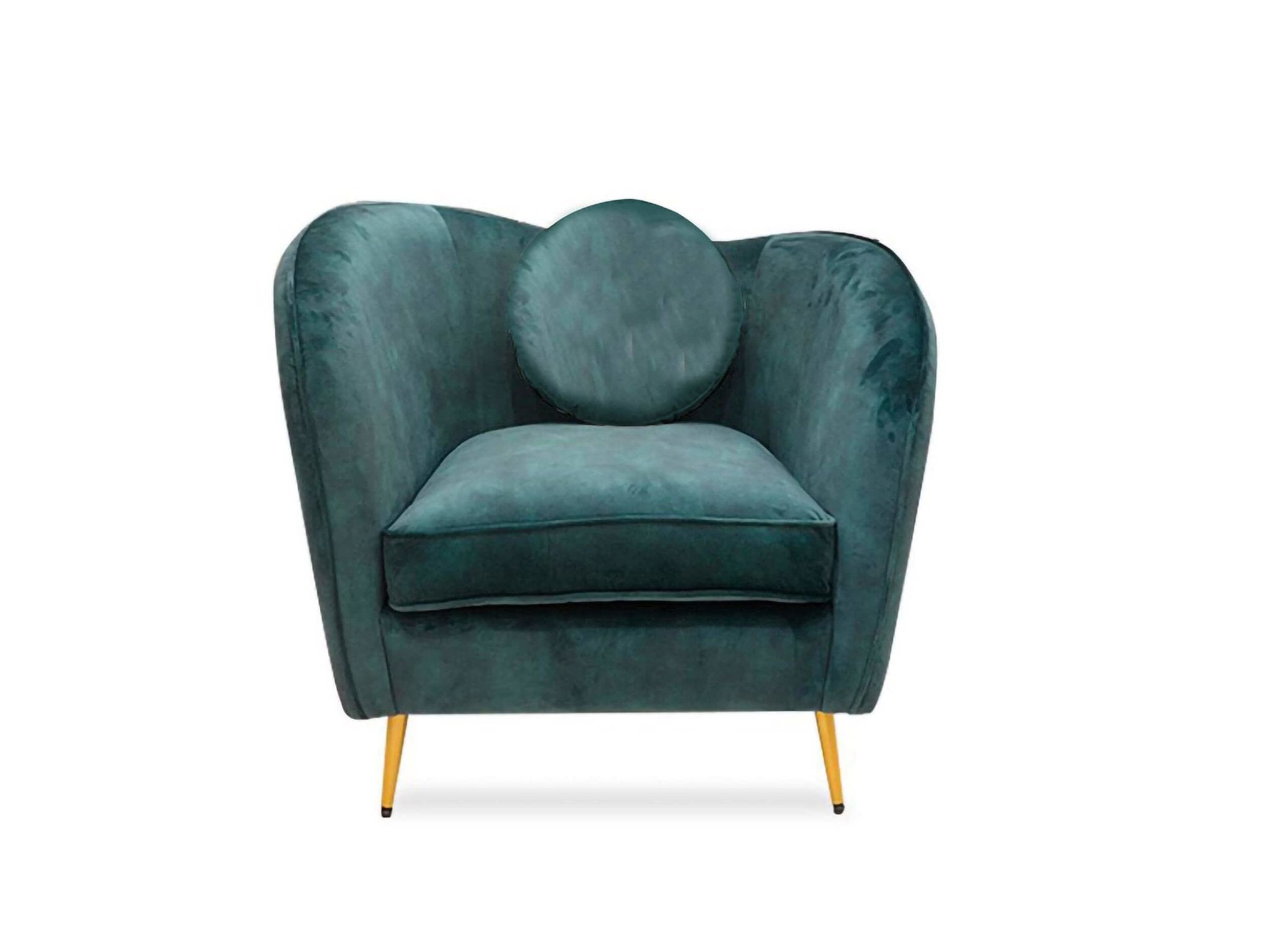 '- Lounge fauteuil “Chic" | 1 zit zetel Groen - Esentimo
