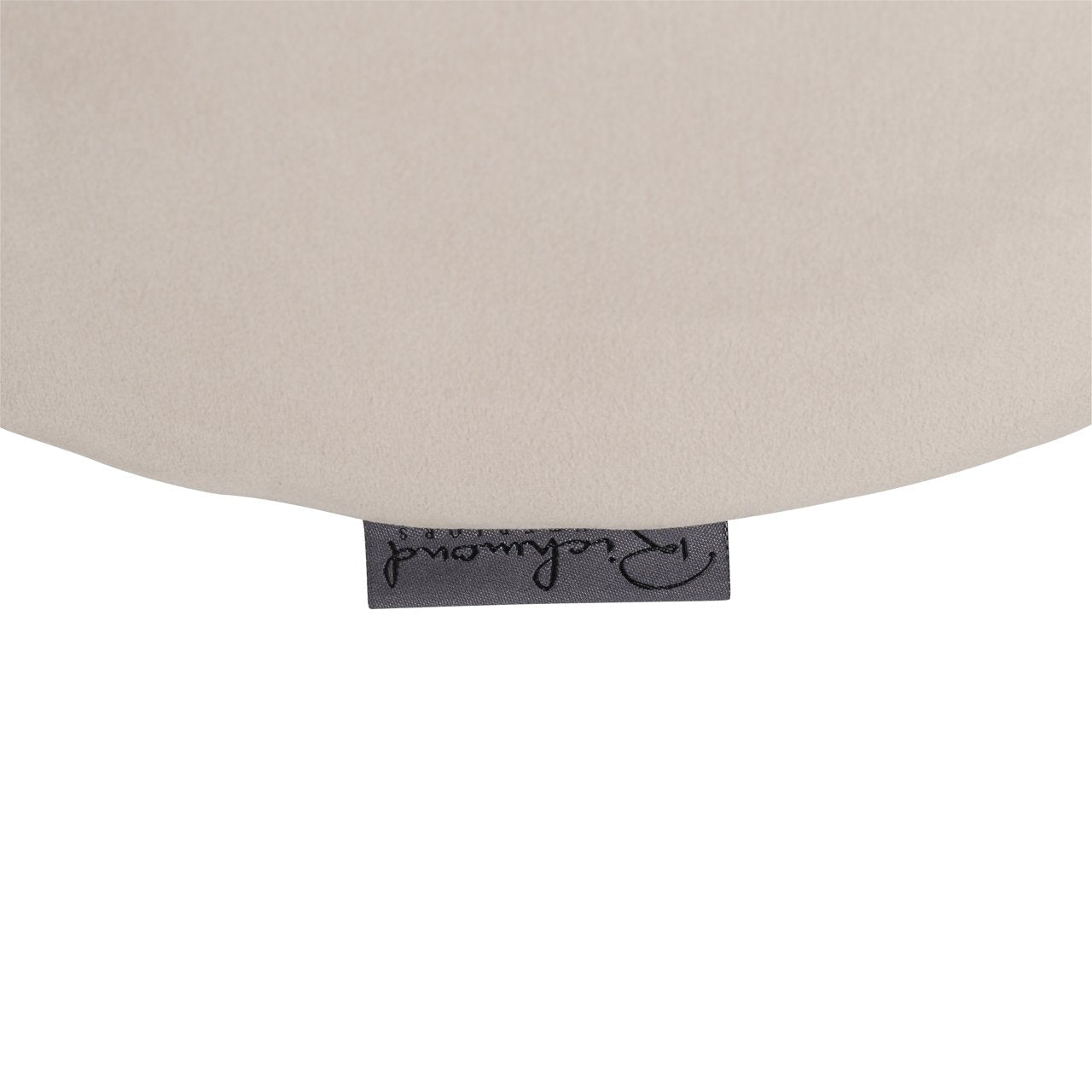 Moderne Khaki Velvet poef | Fargo | H. 44 cm