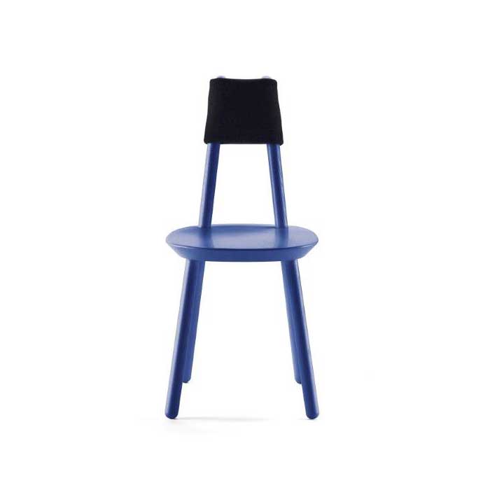 Emko Naïve Eetkamerstoel - Blauw | Minimalistisch design - Moderne stoelen kopen