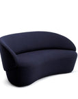 Naives Sofa 2-Sitzer Camira Yoredale Tintenblau | Designer-Sofa