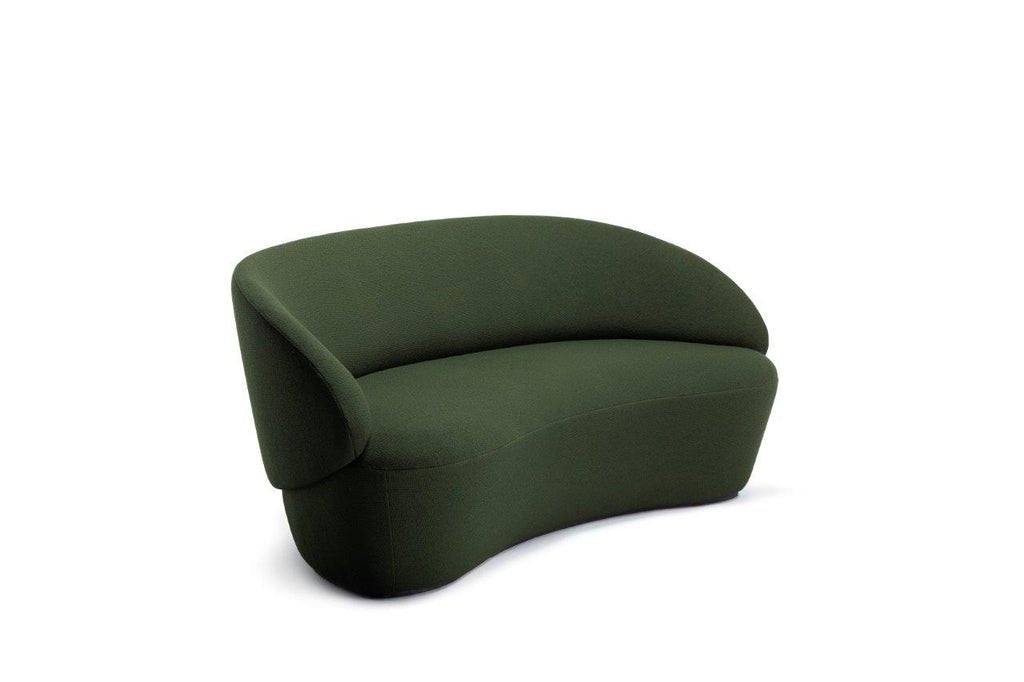Naives Sofa 2-Sitzer Camira Yoredale Moosgrün | Designer-Sofa