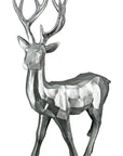 Polygon image of a standing deer | Cooper