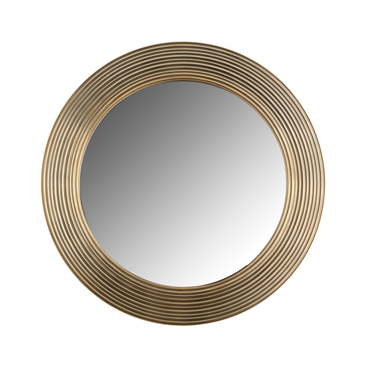Montel wandspiegel diameter 41 cm met goudkleurig frame | Richmond interiors