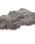 Icelandic Sheepskin Gray | Long hair | 100x65cm