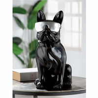 Sculpture "Cool Dog" black | H. 35 cm
