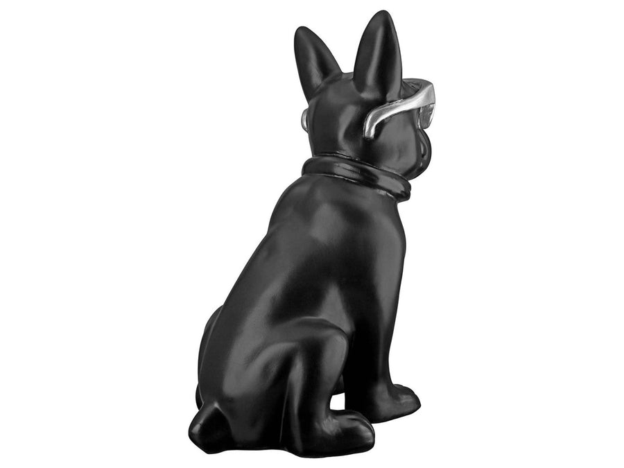 Sculpture "Cool Dog" black | H. 35 cm