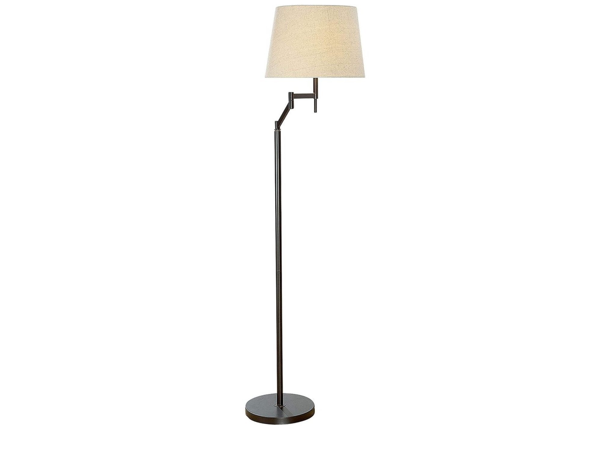 Staande lamp landelijk - brons | Elastico | H. 159 cm