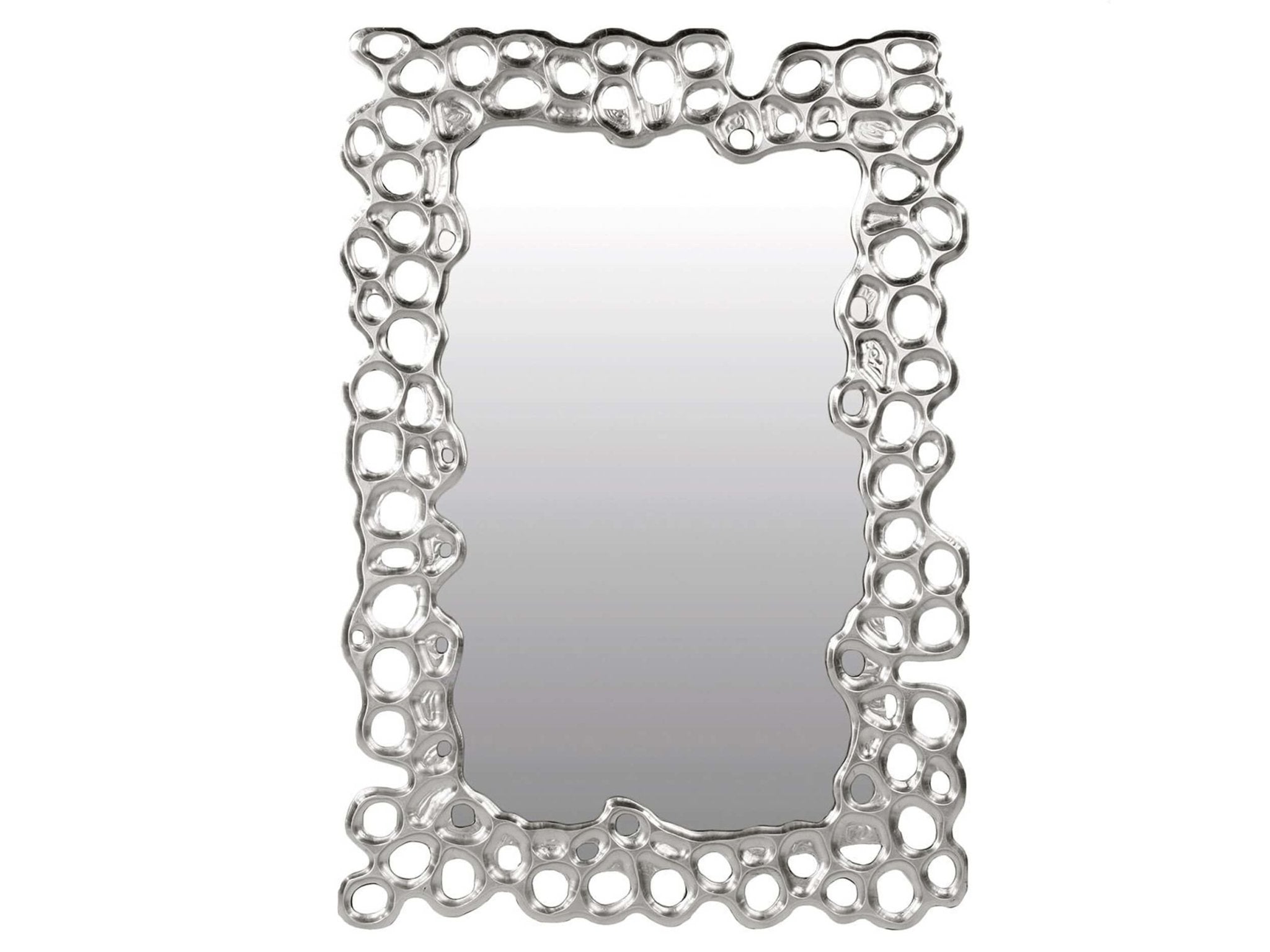 Wandspiegel Zilver | Bubble | L. 100 cm