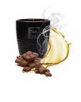 Whiskey - Chocolade Geurkaars | Sir Winston | Zwart